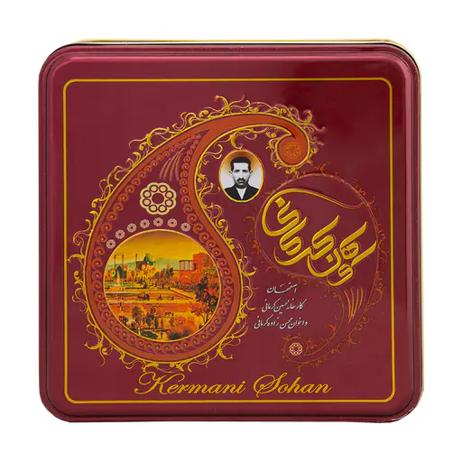 سوهان عسلی تخت اسپشیال (با جعبه فلزی)
